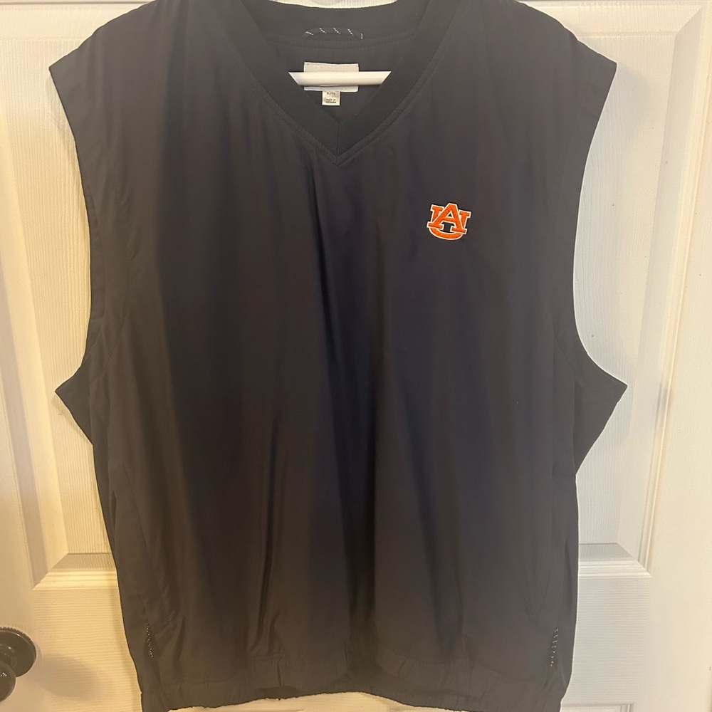 Cutter & Buck Black Vest with Orange Logo